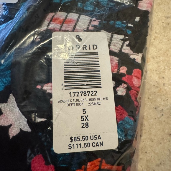 Hanky Hem Ruffle Skater Midi Dress - Gauze Floral Black - Picture 4 of 4